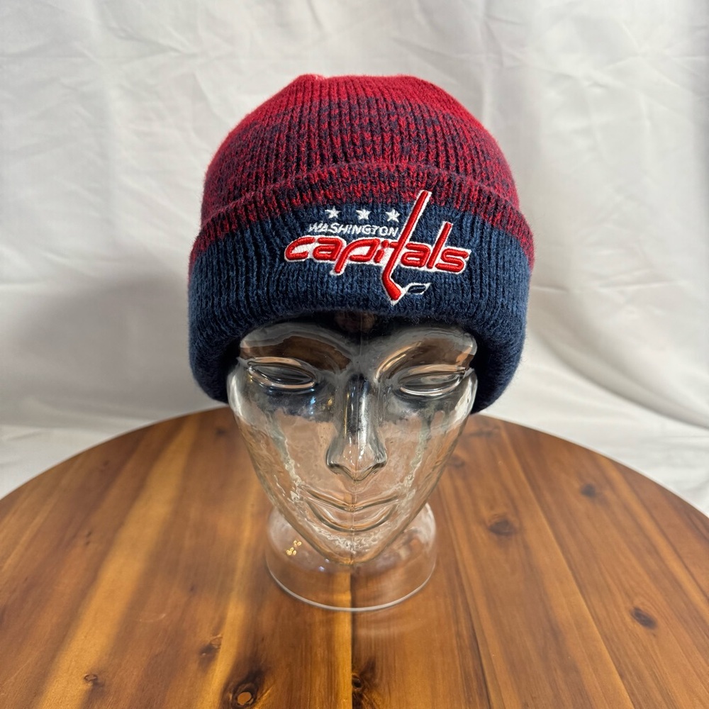 Washington Capitals Red and Blue Beanie